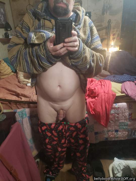 Just out of bed