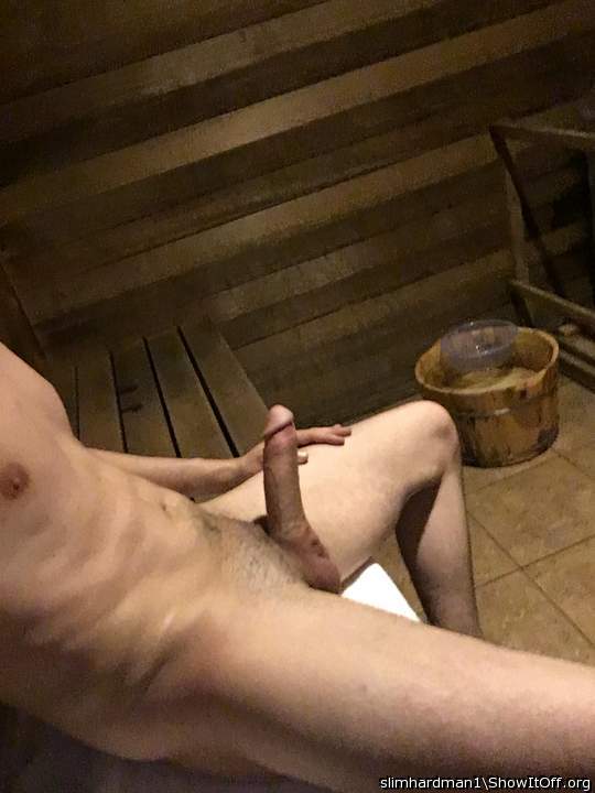 More fun in the sauna