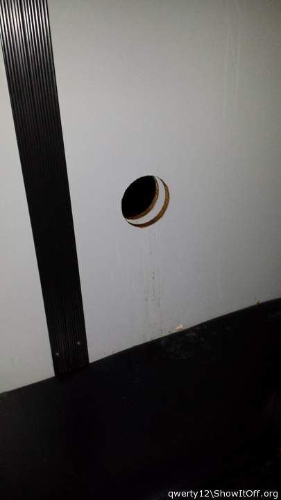 local cum spilled gloryhole!