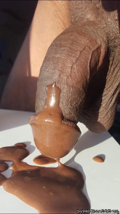 Let me lick you clean. 