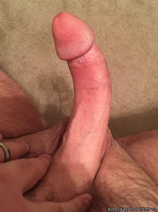 My curved hard on this morning