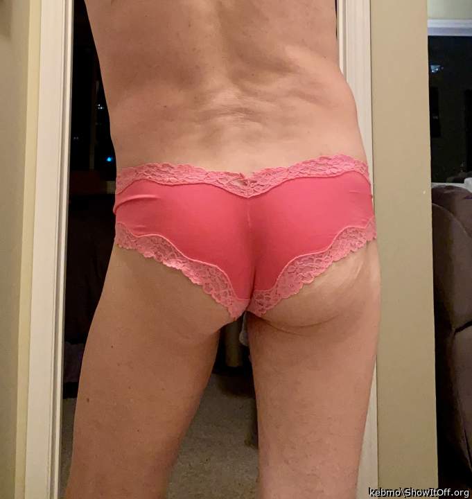 Looking good in those panties.      