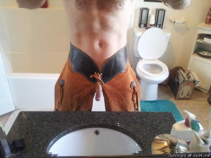 Yee-Hah! I'm ready for a ride, cowboy