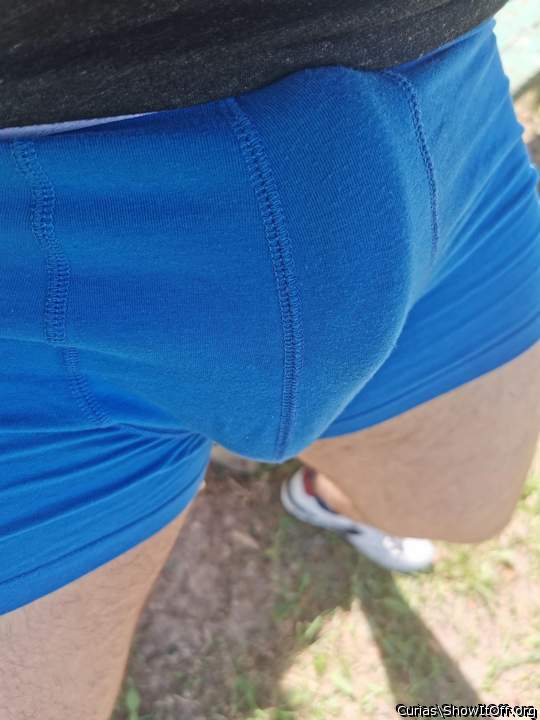 Bulge in boxers