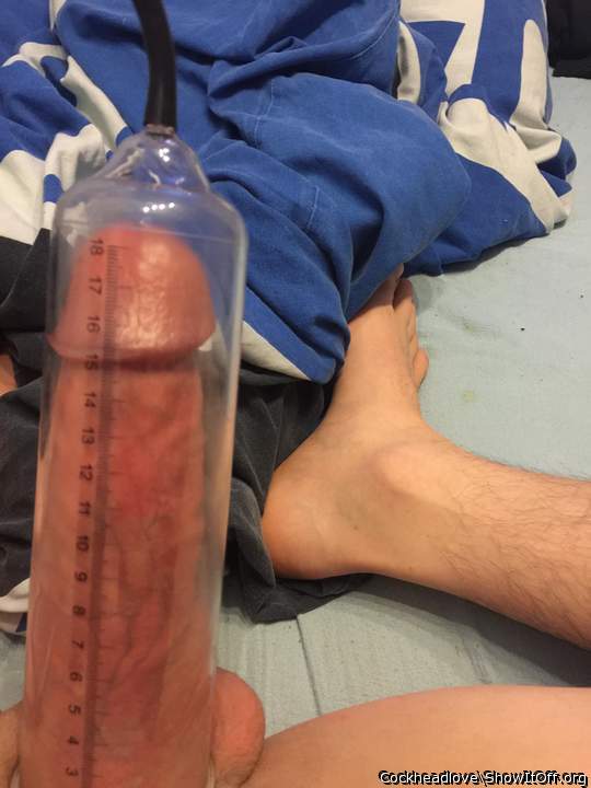 Von der Pumpe erst mal schn lang und steif gesaugt,
Der Sc