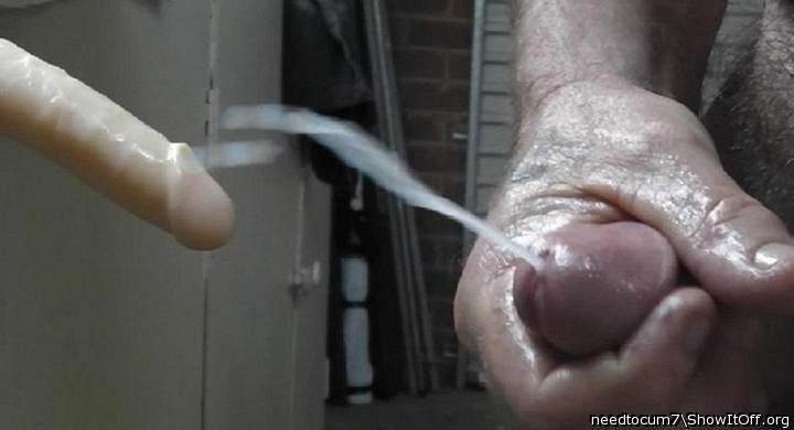 Just Fucked Myself then Cum on it