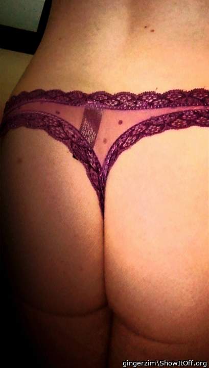 Wow I love the look of your sexy ass in those panties  