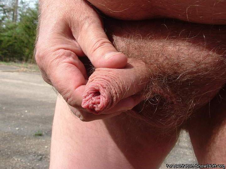 Photo of a drain pipe from foreskinfetish