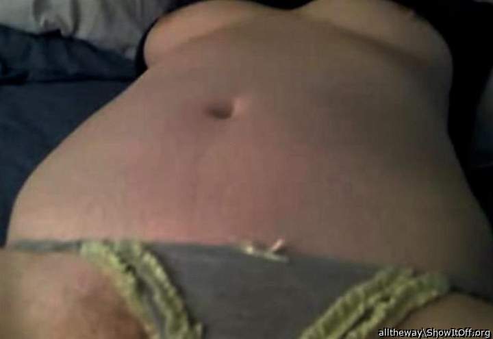 The view is so beautiful and sexy. May I kiss your belly and