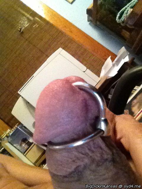 Wearing my Penis Plug