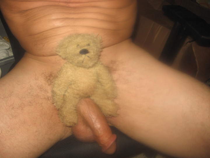 Hung like a teddy bear