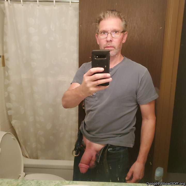 Soft fat cock