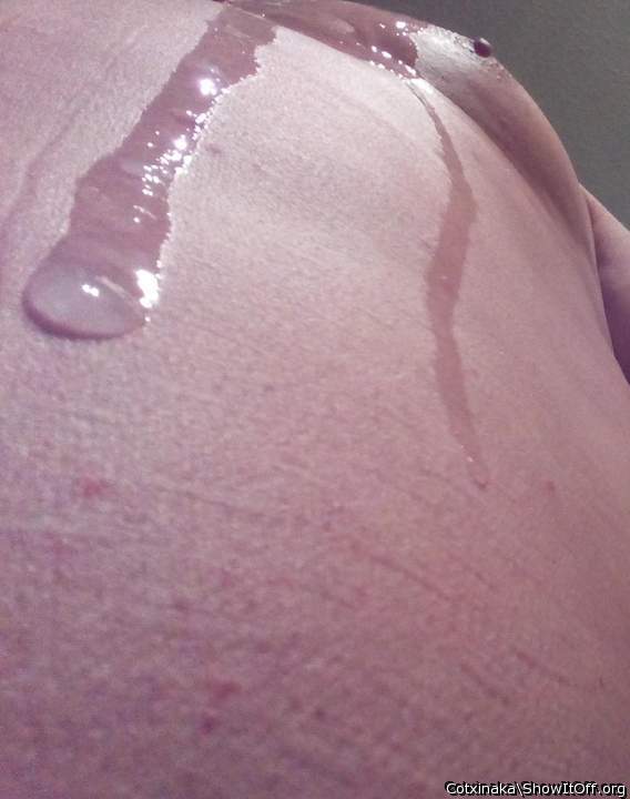 lover's cum on breast III