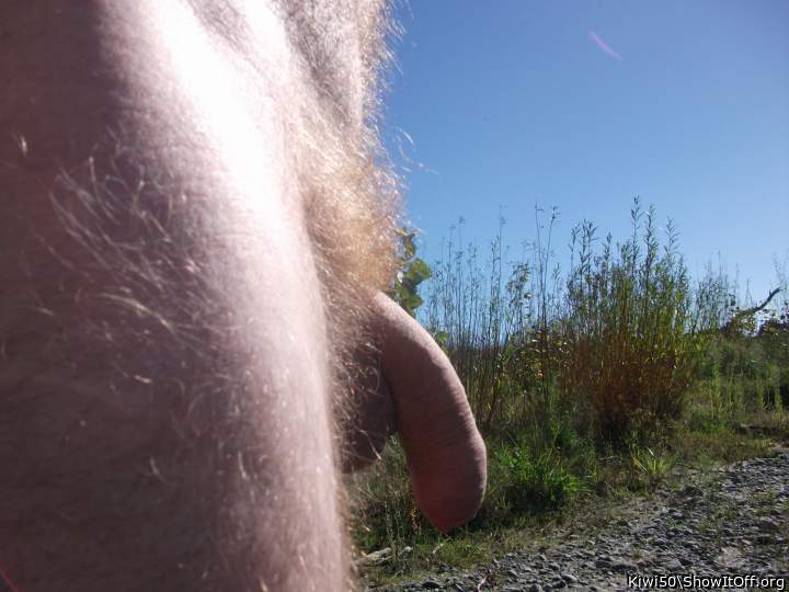 Down by the river side.