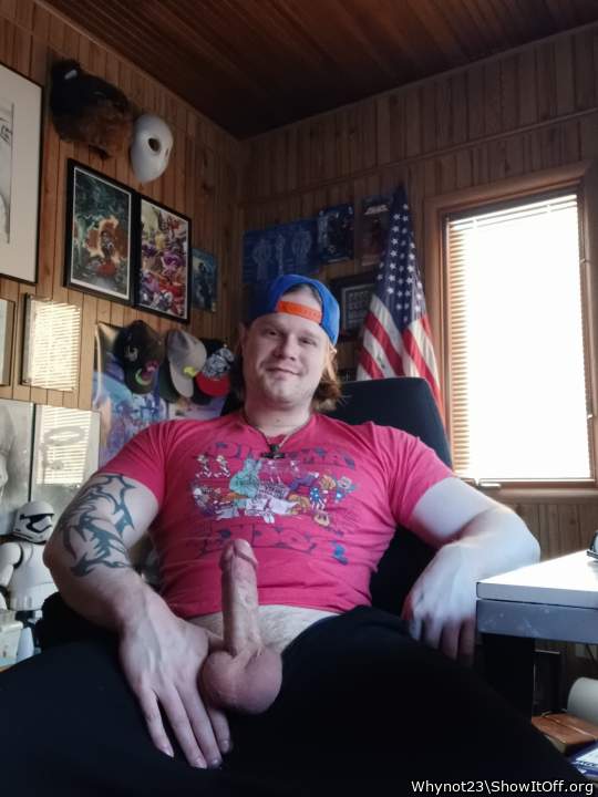 Great cock!   and love the confidence in your smile