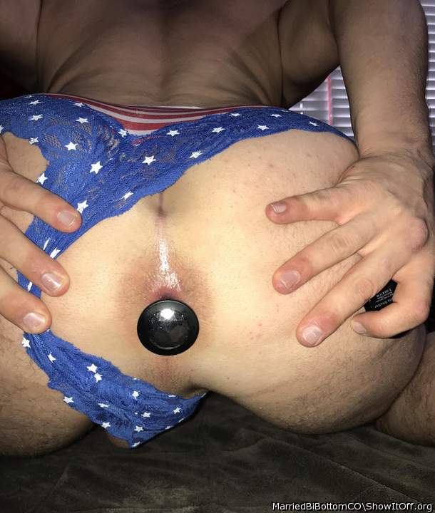 Panties and a butt plug. &#128525;
