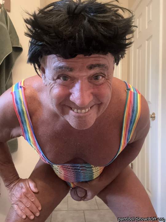 Some time I fondle the genital