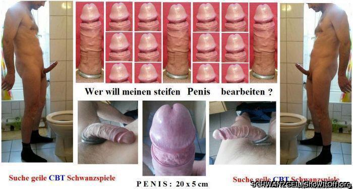 MEIN SCHWANZ FOTO ÜBERALL AUFHÄNGEN !!!!