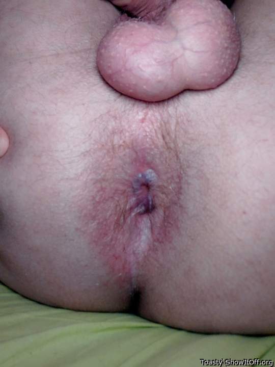 Close up of my asshole