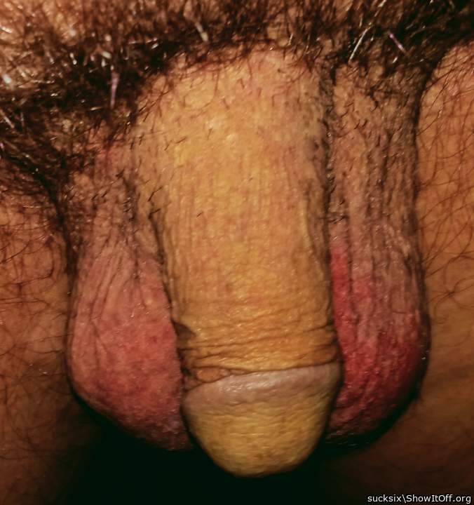 She sucked my balls red!!!