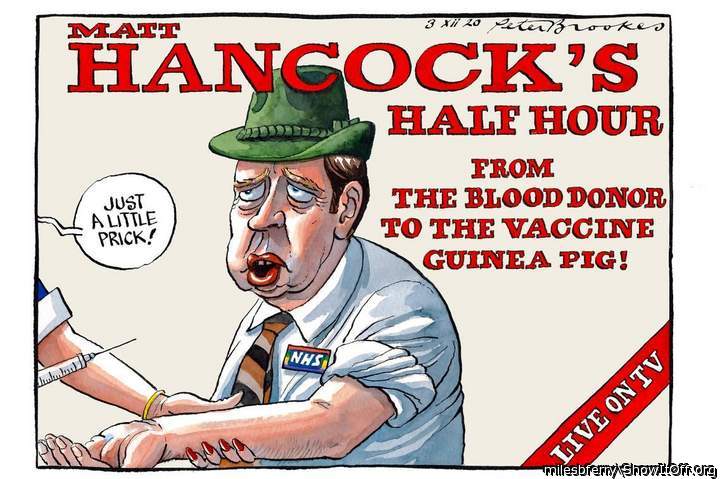 Only Old Brits Will Get This About Our 'Health' Minister