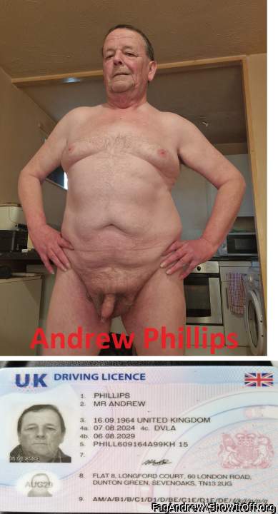 Fag Andrew Phillips fully exposed!