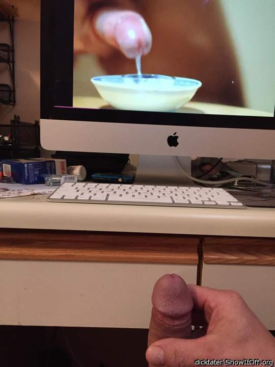 I love cumming cocks , too !     