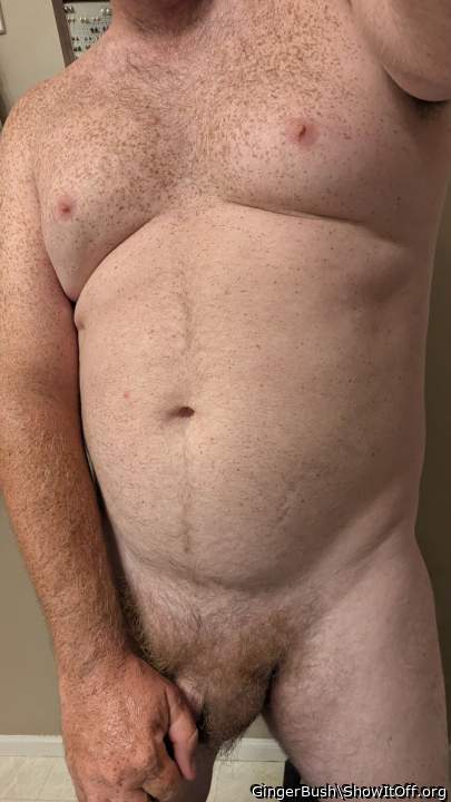 Just before shower time