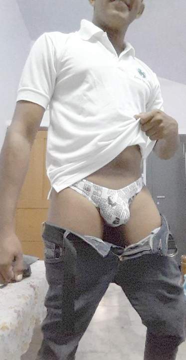 Interesting print on the underwear.