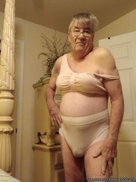 Mmmm Baby rip those granny panties off�