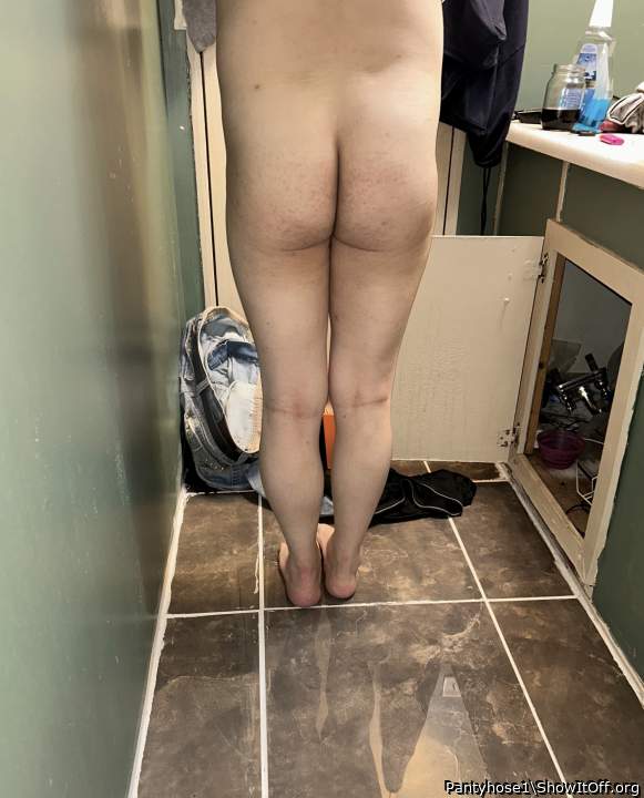 Photo of Man's Ass from Pantyhose1
