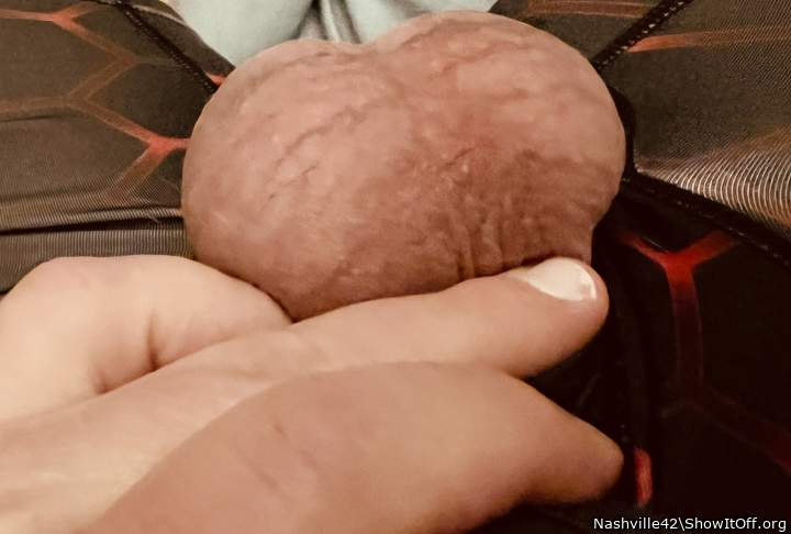 Nice nuts need a good lick.  