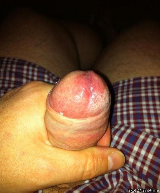 Frothy precum