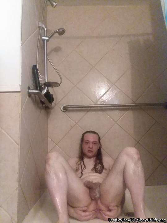Anyone who wants to can touch me while I'm showering.