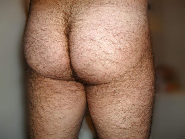 Hairy ass