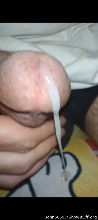 Sweet looking Cum Load right there, looks Tasty