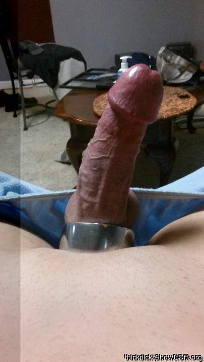 Make me cum so I can get my cock out!