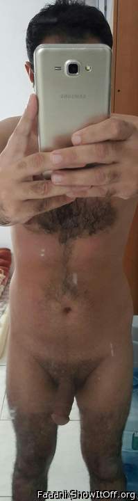My nude body