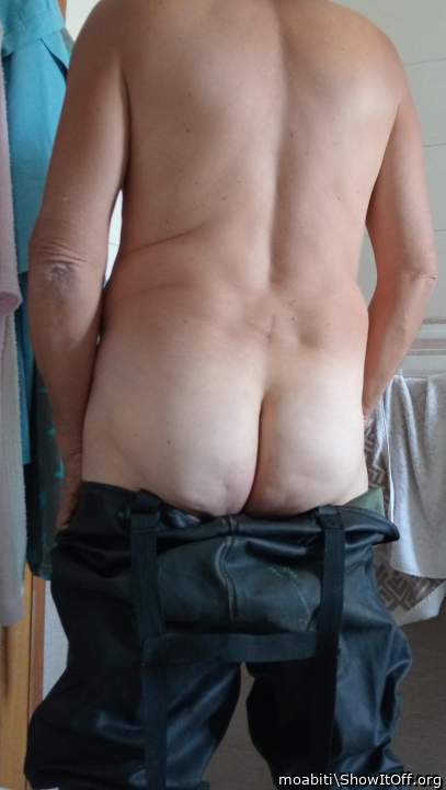 naked with coverall