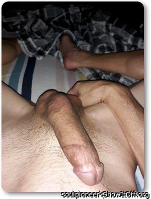 Fantastic big thick cock! Your pics sure make my cock hard! 