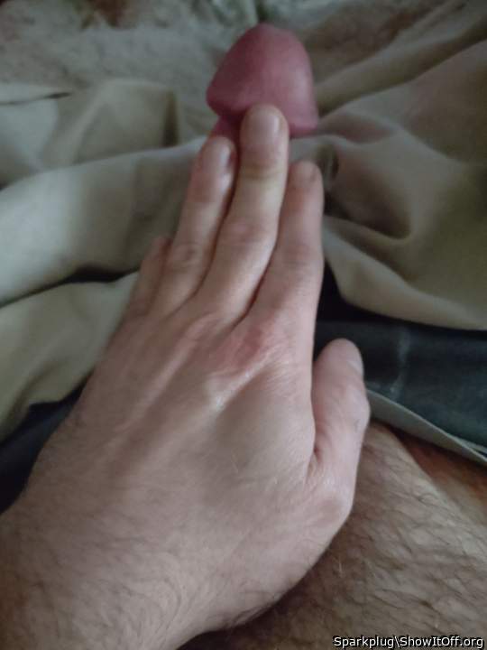 Trying to hide it