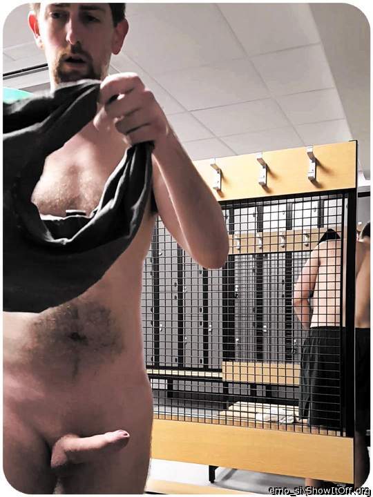 Hard at the gym