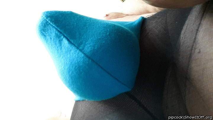 Colourful bag of cum