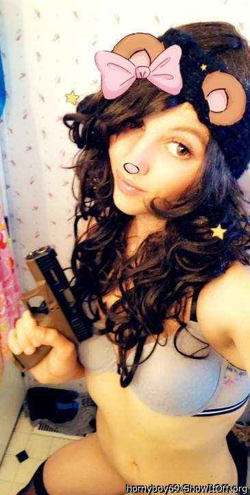 Babes and guns