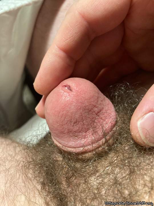 Baby dick pre cum