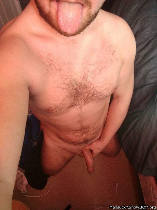 Mmmmmm. I'll take the tongue and the cock!