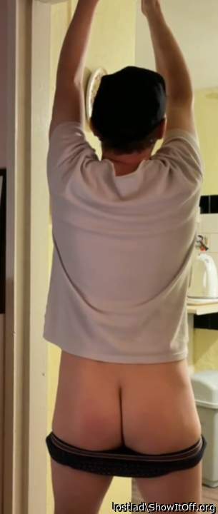 today's pants pulled down