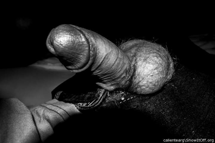 Look at those cum swollen balls aching for release 