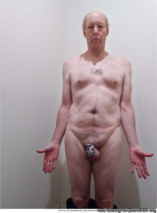 Chastity locked for small dick  Bob Sodergren