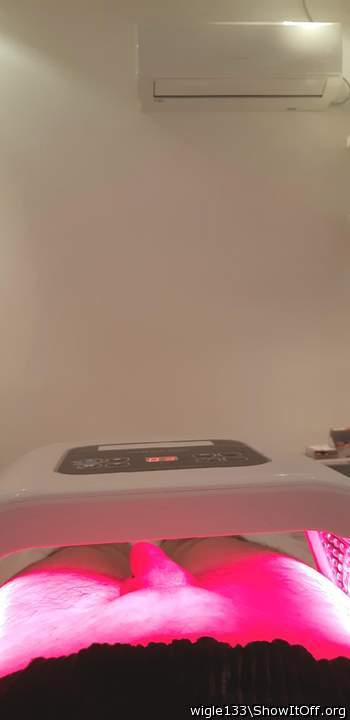 in the waxing room